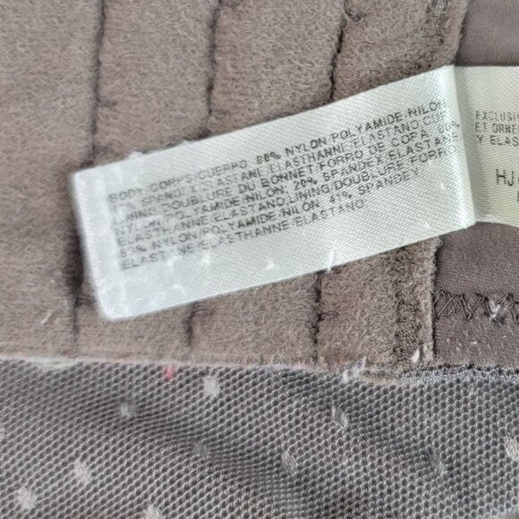 Wacoal Back Appeal Dot Jacquard Bra Gray 34DD Underwire Seamless Cup #855303 - Picture 10 of 10